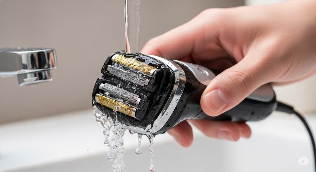 シェーバーの臭いを取る具体的な洗浄方法