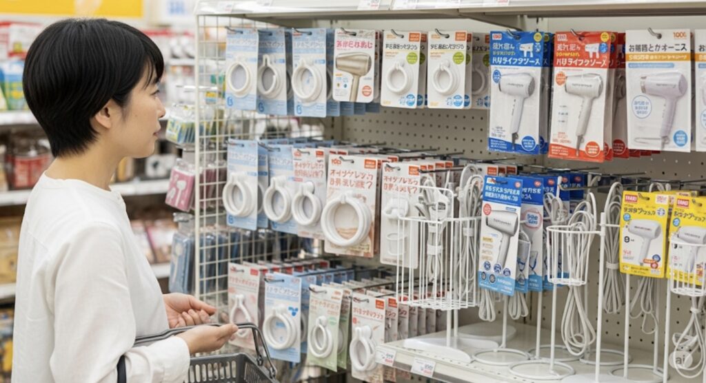 100均ドライヤー収納に便利なホルダーを比較