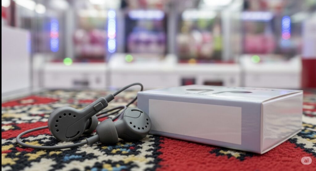クレーンゲーム景品のイヤホンとは