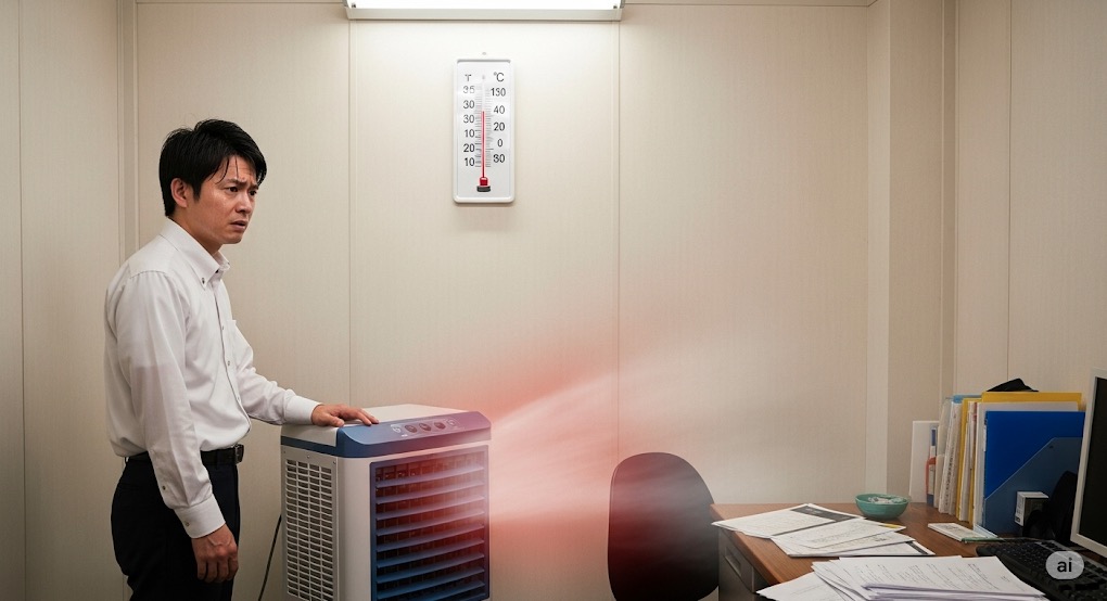 ダクトなしだと部屋の温度は上がるのか
