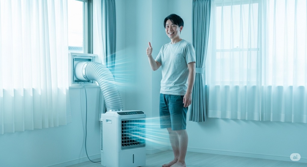 「スポットクーラーは意味ない」は誤解!メリットを解説