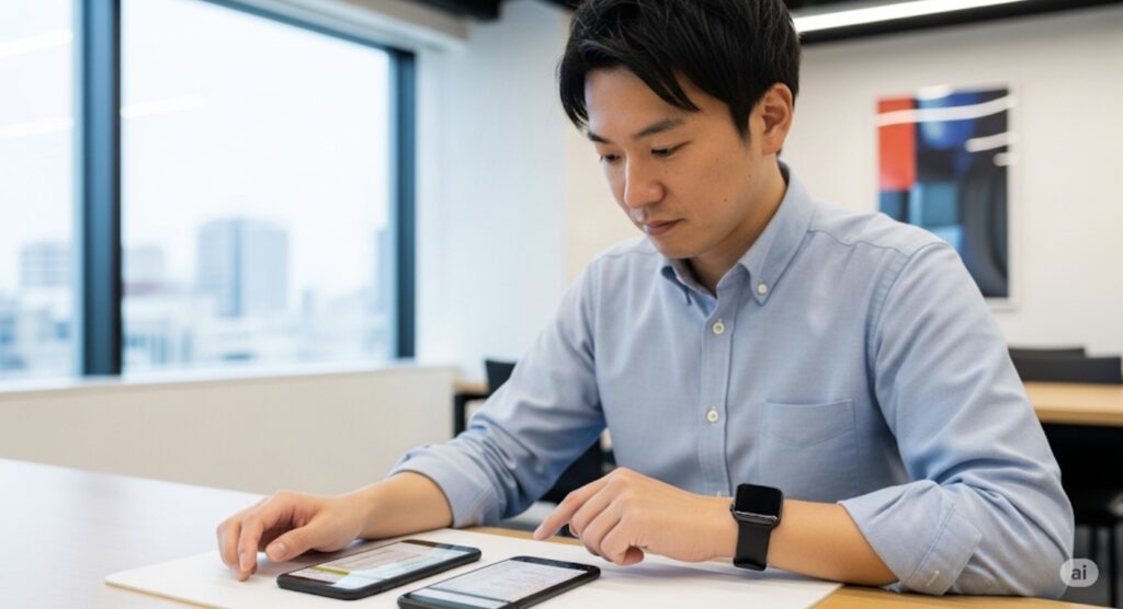 スマホ2台持ちのためのスマートウォッチの基本