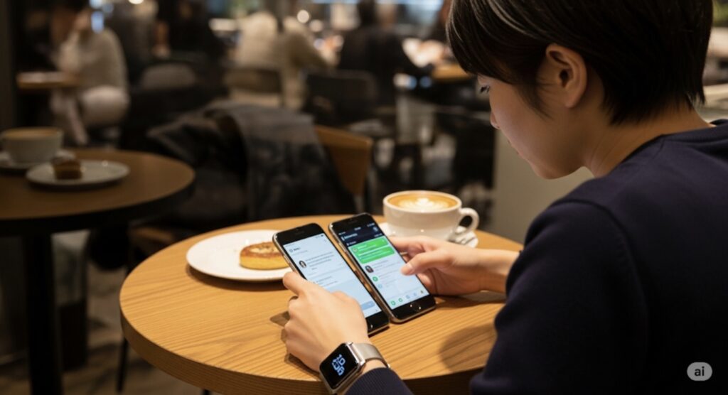スマホ2台持ちのスマートウォッチの具体的な運用術