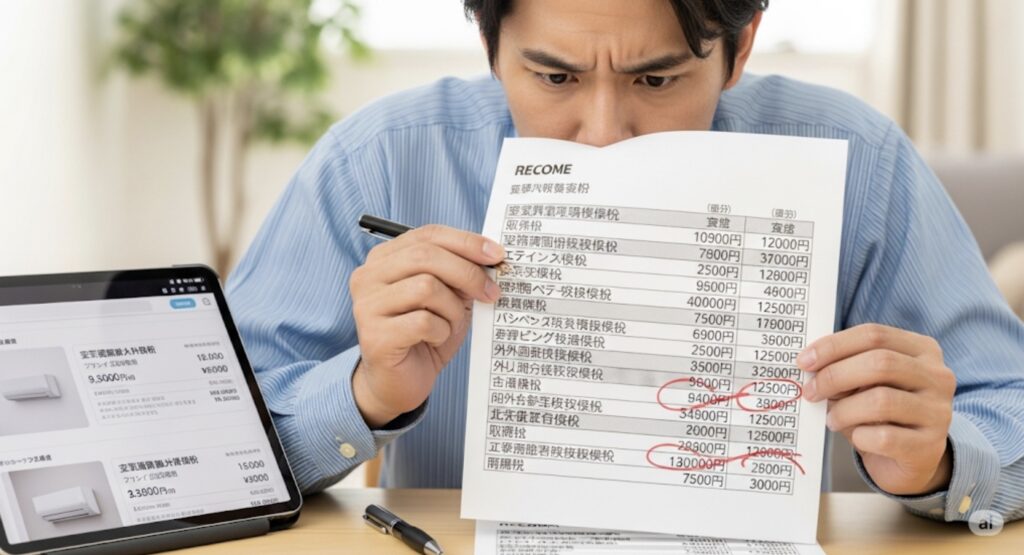 本体価格と設置費用のリアルな相場