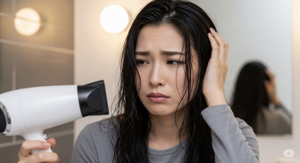 ドライヤーをめんどくさいと感じる人が知っておくべき知識