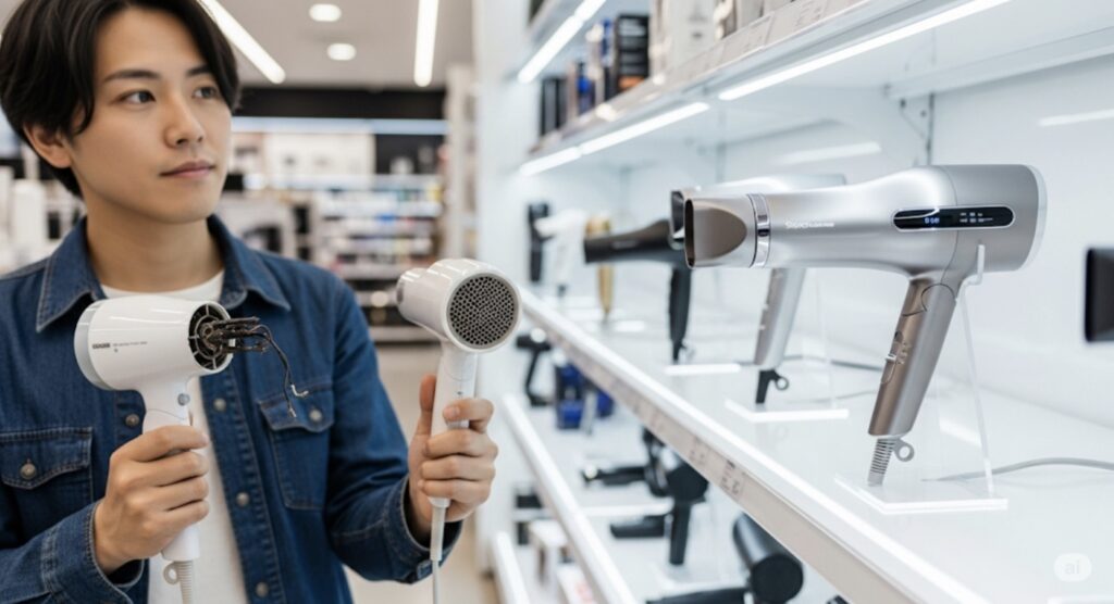 ドライヤーが壊れたら代用だけでなく買い替えも検討