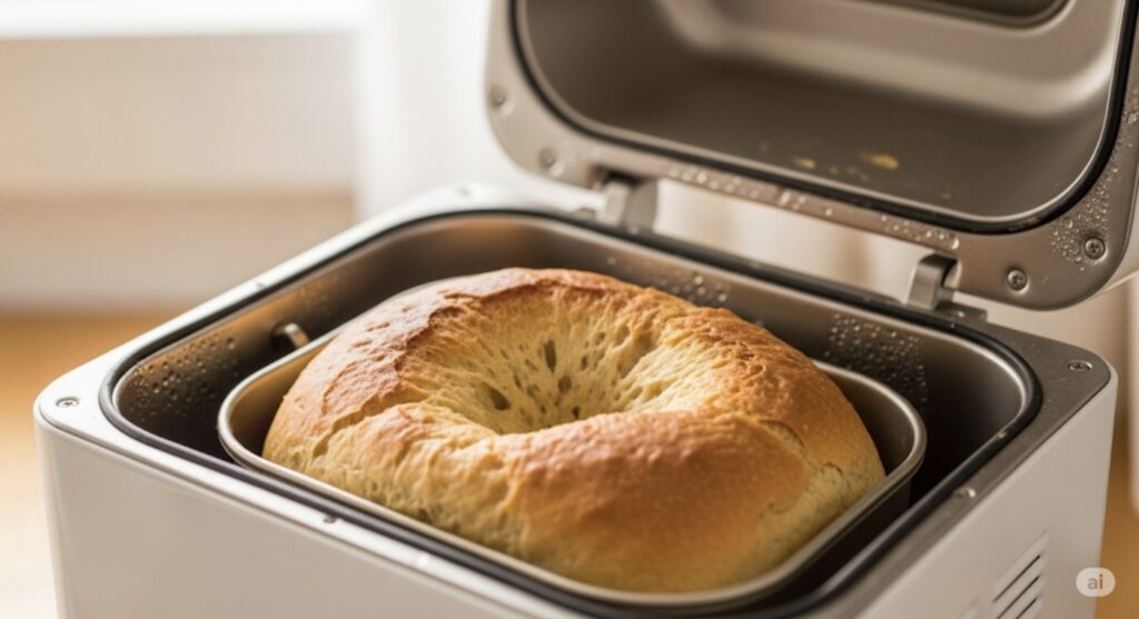 ホームベーカリーを焼き上がり後放置するとどうなる?