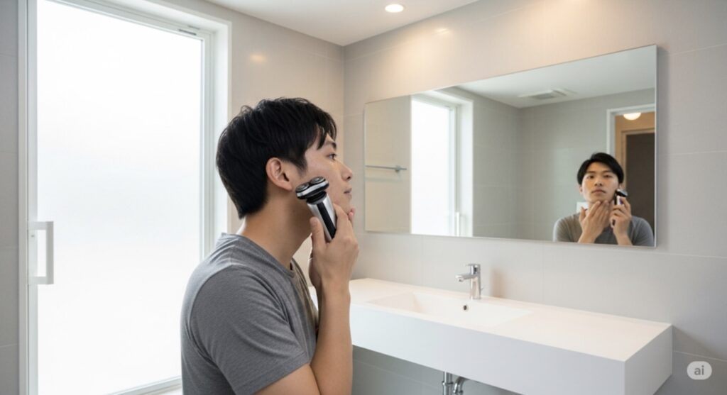 電動シェーバーはお風呂の前と後どちらがいい？