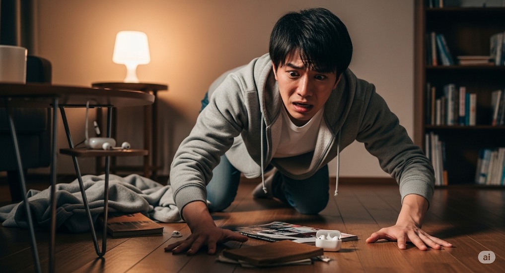 ワイヤレスイヤホンをケースごとなくしたときの探し方