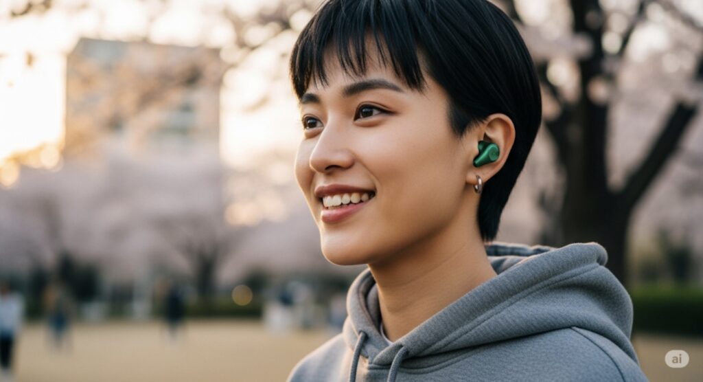好きな色のワイヤレスイヤホンでおしゃれを楽しもう!