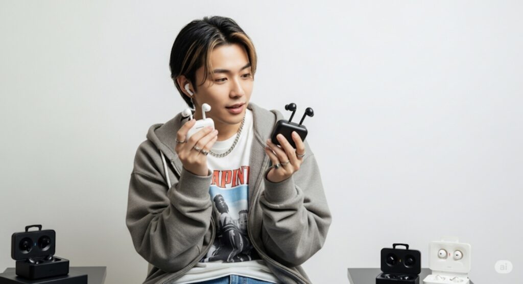 ワイヤレスイヤホンで人気の色|おすすめ商品紹介