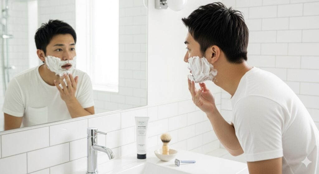 逆剃りしないと剃れない悩みを解決する方法