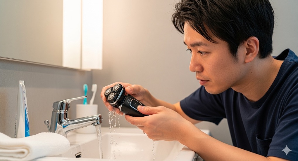 電動シェーバーを使う際の注意点