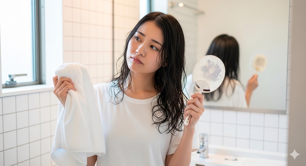 ドライヤーがない時の対処法と注意点