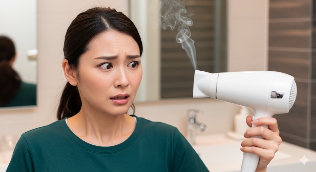 焦げ臭いにおいがするときはどうする？