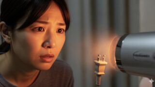 ドライヤーのコード根元が熱いのは危険?すぐ確認する3つのサインと対処