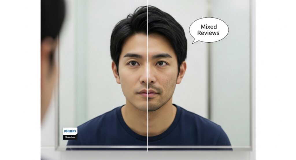 フィリップスは深剃りできない?その評判と原因