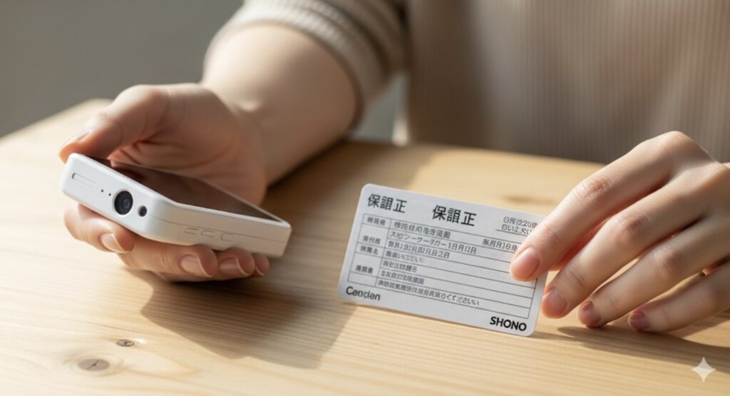 壊れたときの保証はある?