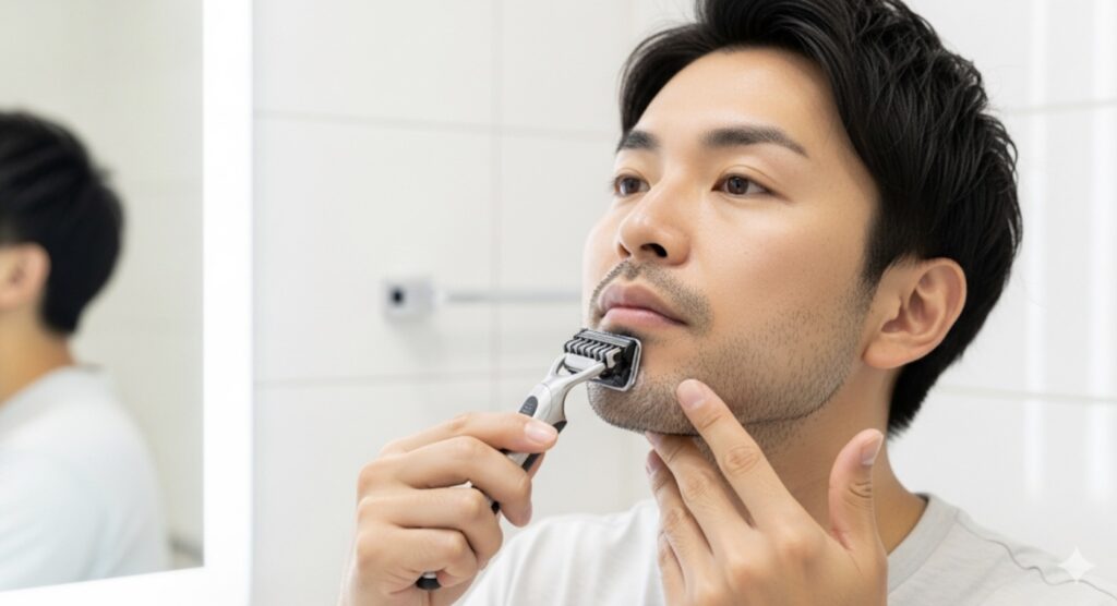 正しい逆剃りの方法と注意点