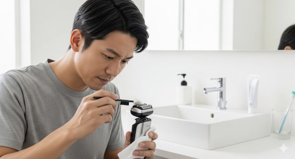 電気シェーバーの音を抑える3つの方法