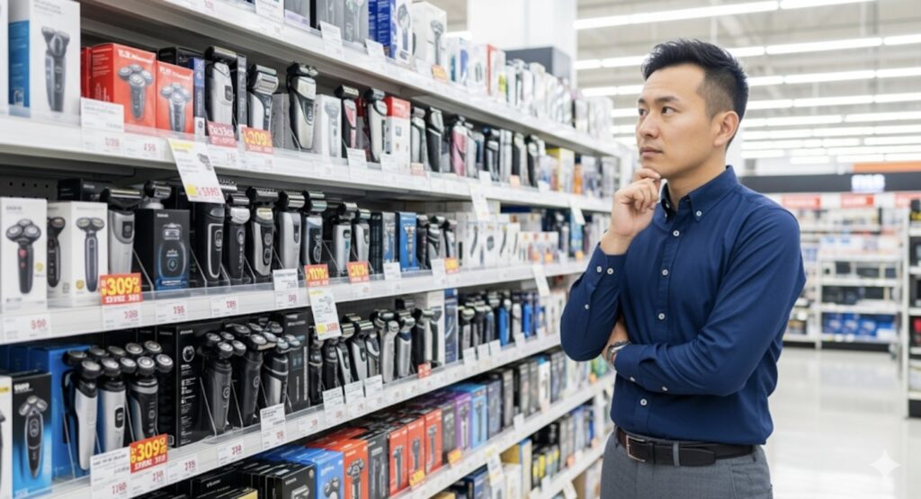 自分に合う電気シェーバーは高いやつ？安いやつ？