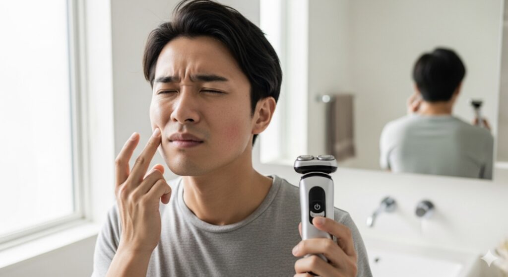 電気シェーバーが痛いと感じる理由