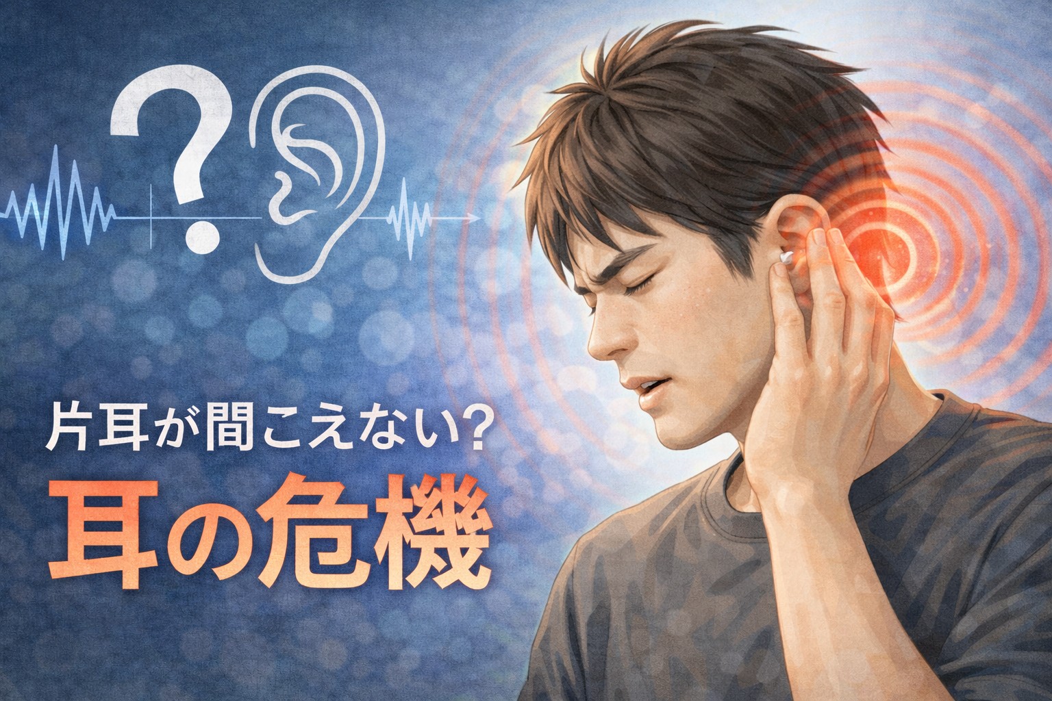 片耳だけ聞こえない？イヤホン難聴かも…後悔する前に読む記事